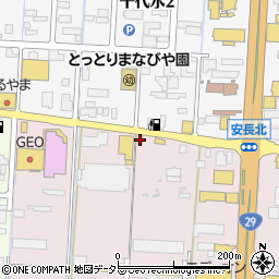 すき家鳥取安長店周辺の地図