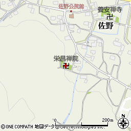 栄昌禅院周辺の地図