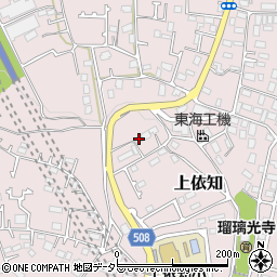 神奈川県厚木市上依知1704周辺の地図