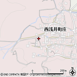 滋賀県長浜市西浅井町庄1077周辺の地図