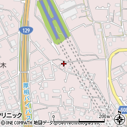 神奈川県厚木市上依知1588-5周辺の地図