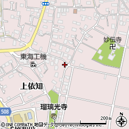 神奈川県厚木市上依知84周辺の地図