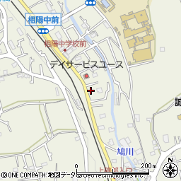 神奈川県相模原市南区磯部1448-7周辺の地図