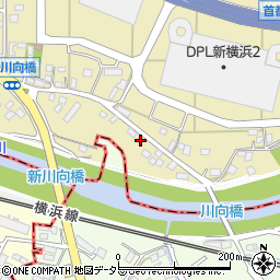 神奈川県横浜市都筑区川向町270周辺の地図