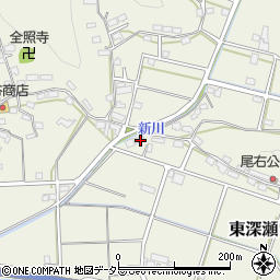 岐阜県山県市東深瀬2550周辺の地図