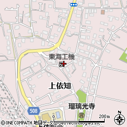 神奈川県厚木市上依知109周辺の地図