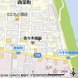 鳥取県鳥取市商栄町158周辺の地図