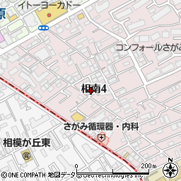 神奈川県相模原市南区相南4丁目5-5周辺の地図