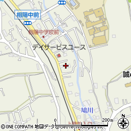 神奈川県相模原市南区磯部1448-2周辺の地図