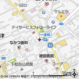神奈川県愛甲郡愛川町中津737-6周辺の地図
