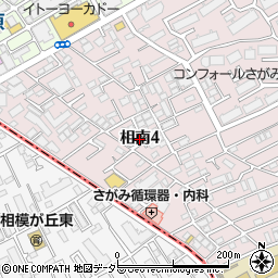 神奈川県相模原市南区相南4丁目5-3周辺の地図