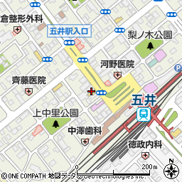 エルヴェ学院五井校周辺の地図