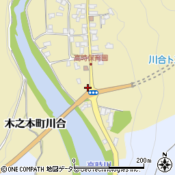 滋賀県長浜市木之本町川合89周辺の地図