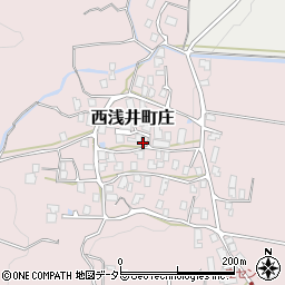 滋賀県長浜市西浅井町庄1329周辺の地図