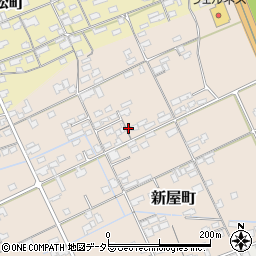 鳥取県境港市新屋町2425周辺の地図