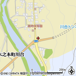 滋賀県長浜市木之本町川合79周辺の地図
