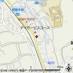 神奈川県相模原市南区磯部1448-5周辺の地図