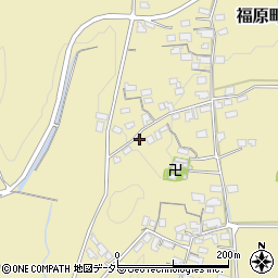 島根県松江市福原町266-2周辺の地図