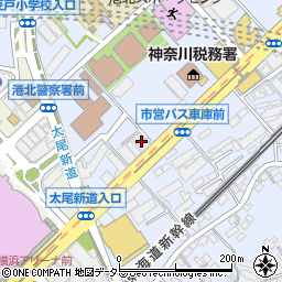 フェニックス新横濱エオール周辺の地図