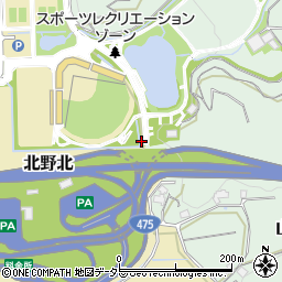 岐阜ファミリーパーク公園トイレ６周辺の地図