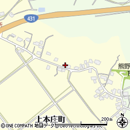 島根県松江市上本庄町169周辺の地図