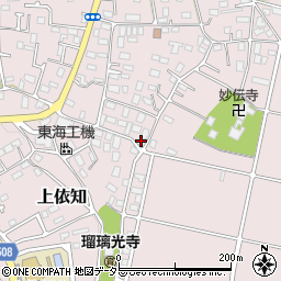 神奈川県厚木市上依知82周辺の地図