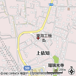 神奈川県厚木市上依知114-2周辺の地図