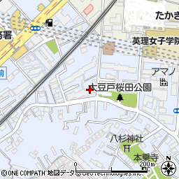菊名整骨院周辺の地図