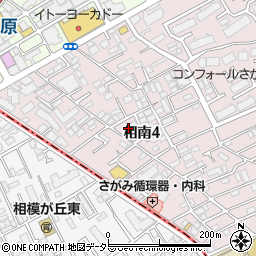 神奈川県相模原市南区相南4丁目5周辺の地図
