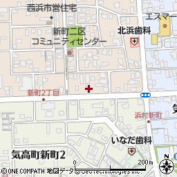鳥取県鳥取市気高町北浜3丁目20周辺の地図