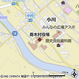 長野県下伊那郡喬木村周辺の地図