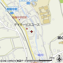 神奈川県相模原市南区磯部1448-1周辺の地図
