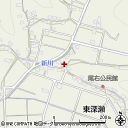 岐阜県山県市東深瀬2212周辺の地図