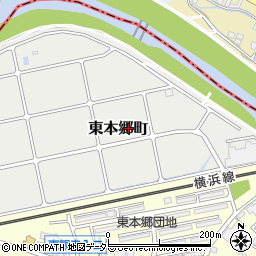 神奈川県横浜市緑区東本郷町周辺の地図