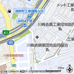 早川製作所周辺の地図