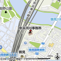 関東地方整備局　京浜河川事務所調査課周辺の地図