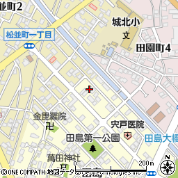鳥取県鳥取市田島695周辺の地図