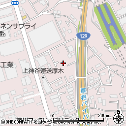 神奈川県厚木市上依知1071-14周辺の地図