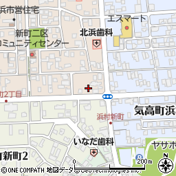 鳥取県鳥取市気高町北浜3丁目3周辺の地図
