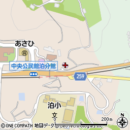 湯梨浜町泊歴史民俗資料館周辺の地図