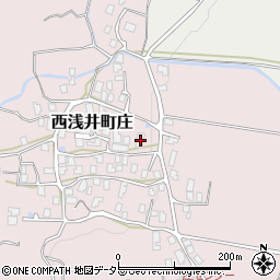 滋賀県長浜市西浅井町庄1337周辺の地図