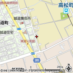 鳥取県境港市高松町1022周辺の地図