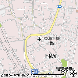 神奈川県厚木市上依知1711-7周辺の地図