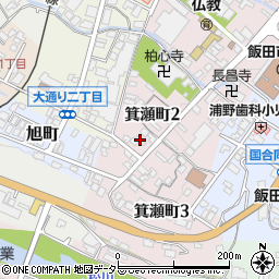田中屋菓子店周辺の地図