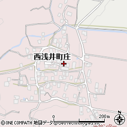 滋賀県長浜市西浅井町庄1332周辺の地図