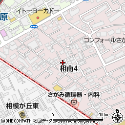 神奈川県相模原市南区相南4丁目5-11周辺の地図