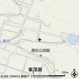 岐阜県山県市東深瀬2225周辺の地図