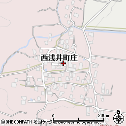 滋賀県長浜市西浅井町庄1330周辺の地図