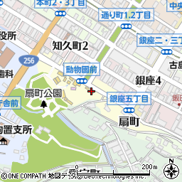 長野県飯田市扇町周辺の地図