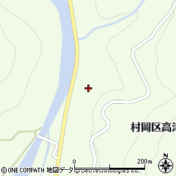 兵庫県美方郡香美町村岡区高津949-2周辺の地図